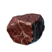 Red Marble Fragment