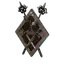 Diamond Wall Emblem (Maces)