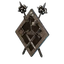 Diamond Wall Emblem (Maces)