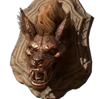 Bronze Direwolf Trophy