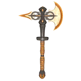 Amber War Axe