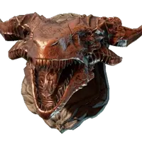 Bronze Fell Dragon Youngling Trophy