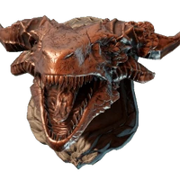 Bronze Fell Dragon Youngling Trophy