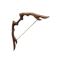 Ornate Wood Bow