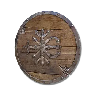 Riveted Wooden Shield