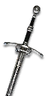 Legendary Manticore steel sword