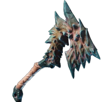 Jagged Obsidian Axe