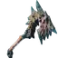 Jagged Obsidian Axe
