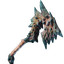 Jagged Obsidian Axe