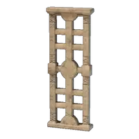 High Ornamented Stone Window Frame