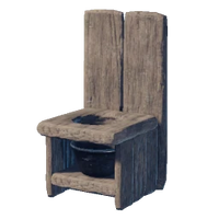 Wooden Lavatory