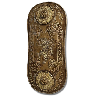 Golden Beast Crest Shield