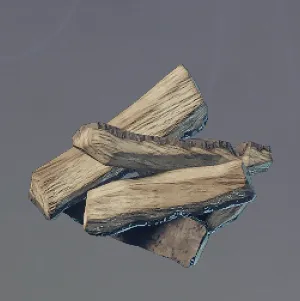 Palm Wood Logs