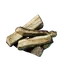 Palm Wood Logs