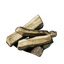 Palm Wood Logs