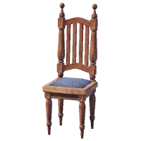 Polished Wooden Chair
