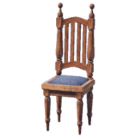 Polished Wooden Chair