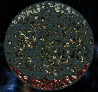 A Valheim world map
