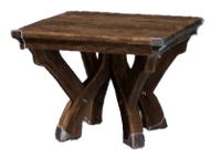 Boreal Wood Side Table