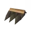 Shingle roof ridge 26°