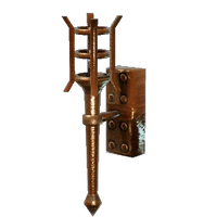 Bronze Wall Torch