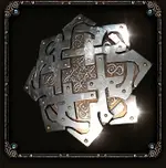 Golden Celtic Shield