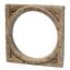 Round Wooden Door Frame