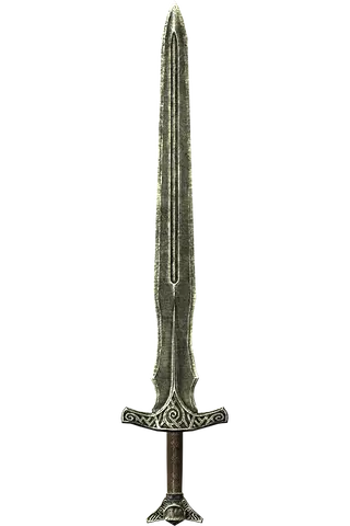 Lunar Steel Sword