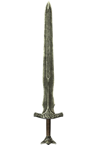 Lunar Steel Sword