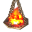 Hanging brazier