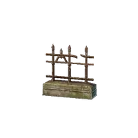 Graveyard Fence Broken I