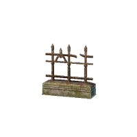 Graveyard Fence Broken I