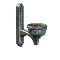 Small Wall Mounted Steel Brazier