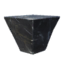 Black marble cornice, corner
