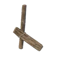 Crude Wooden Fence III