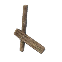 Crude Wooden Fence III