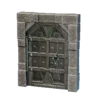 Ornate Steel Door