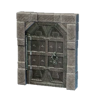 Ornate Steel Door