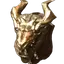 Gold Hollow Wispwyvern Trophy