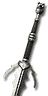 Ursine silver sword - mastercrafted
