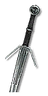 Witcher's silver sword