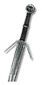 Witcher's silver sword