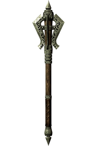 Lunar Steel Mace