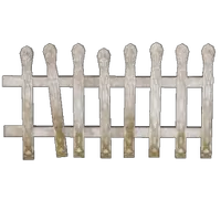 Boreal Wood Garden Fence I
