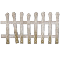 Boreal Wood Garden Fence I