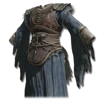 Blue Cloth Vest