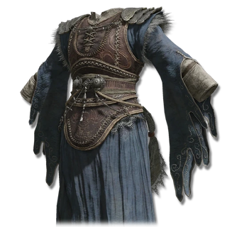 Blue Cloth Vest
