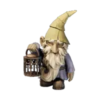 Lantern Garden Gnome