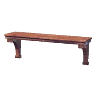 Polished Wooden Shelf