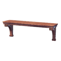 Polished Wooden Shelf